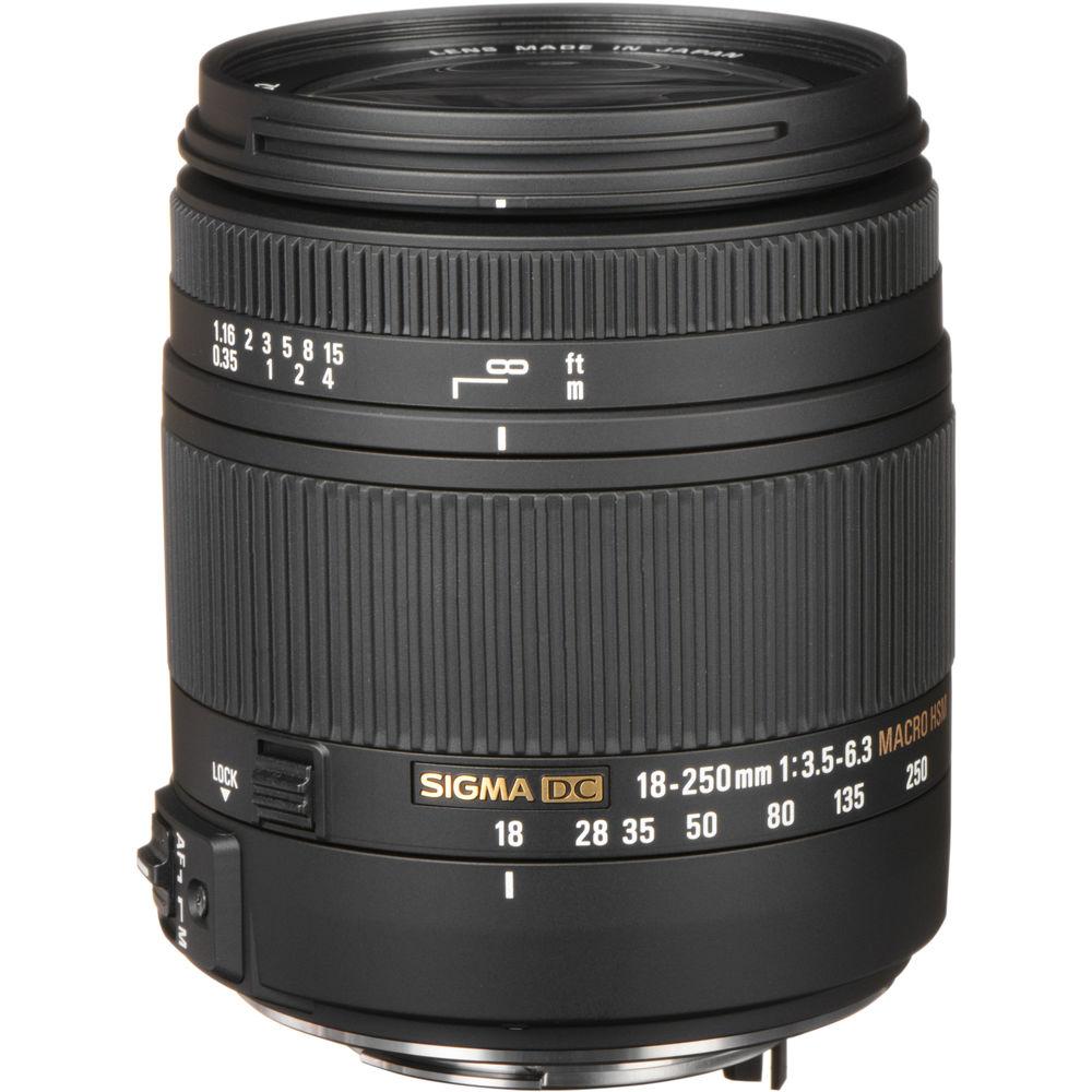 Sigma 18-250mm F3.5-6.3 DC Macro HSM for Pentax K Cameras