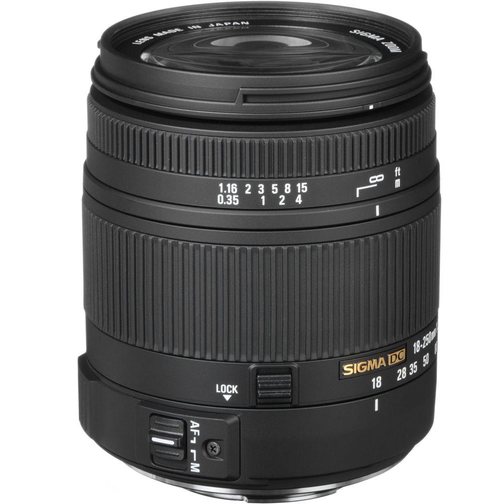 Sigma 18-250mm F3.5-6.3 DC Macro HSM for Pentax K Cameras