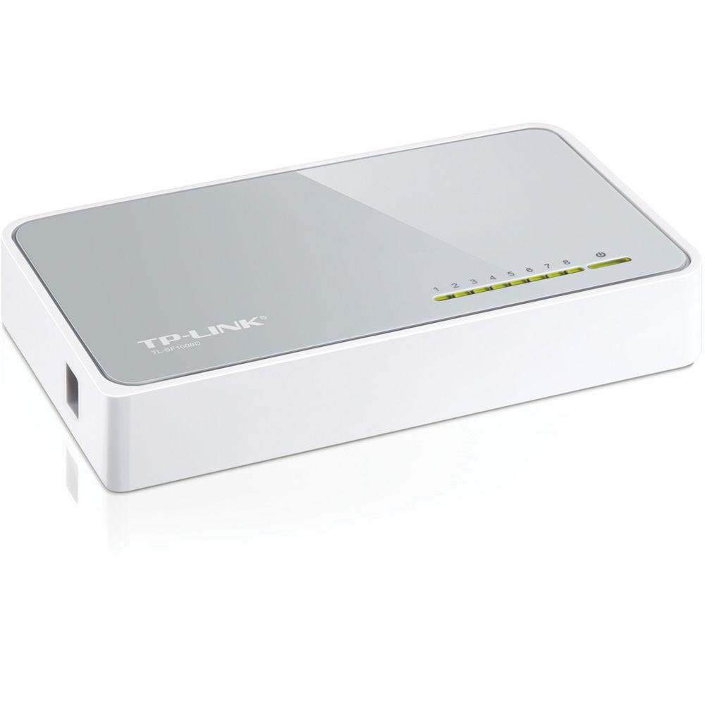 TP-Link 8-Port Unmanaged 10 100Mbps Desktop Switch