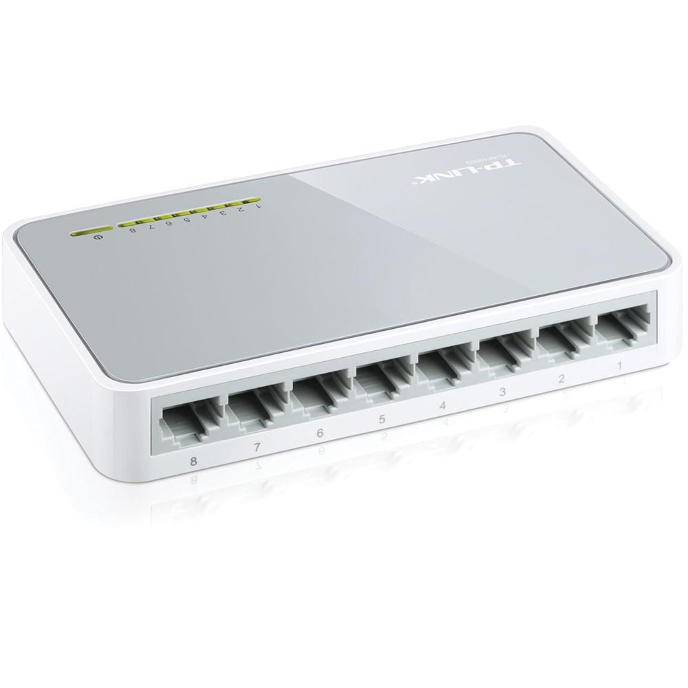 TP-Link 8-Port Unmanaged 10 100Mbps Desktop Switch