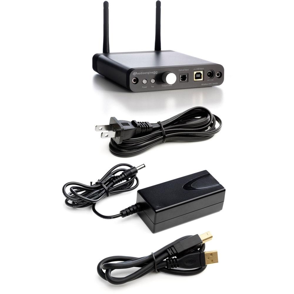Audioengine D2 24-bit Wireless Digital-to-Analog Converter