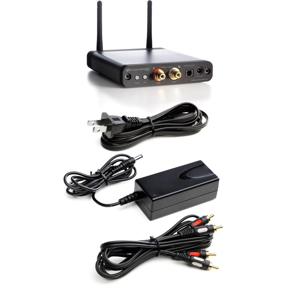 Audioengine D2 24-bit Wireless Digital-to-Analog Converter
