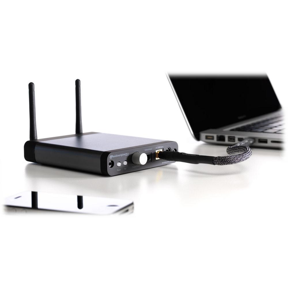 Audioengine D2 24-bit Wireless Digital-to-Analog Converter