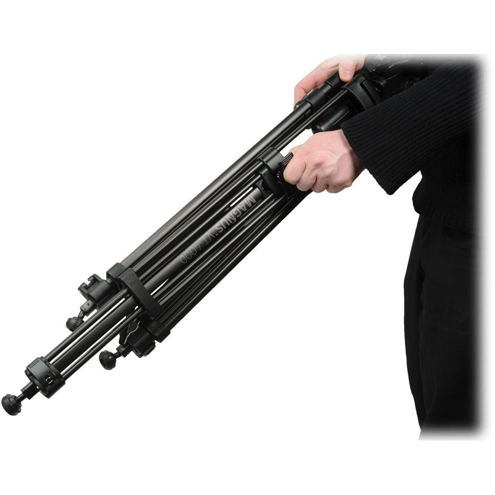 Magnus VT-4000 Tripod System with Fluid Head