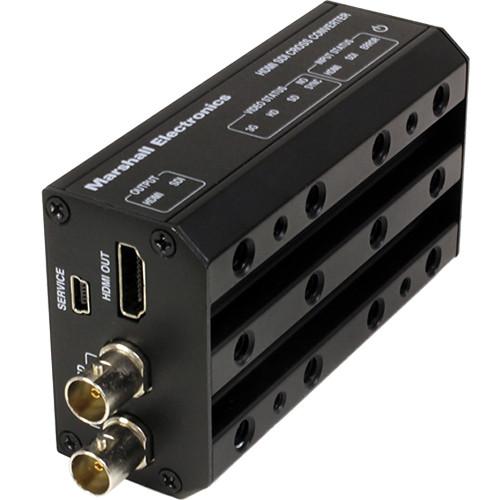 Marshall Electronics Battery-Powered 3G-SDI to HDMI Cross Converter
