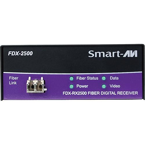 Smart-AVI FDX-2500 Singlemode Fiber Extender with Power Supply
