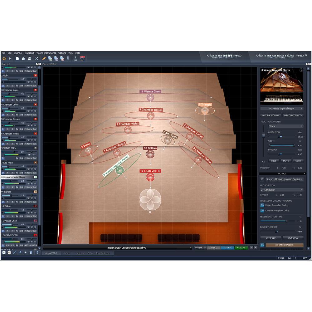 Vienna Symphonic Library MIR PRO - Convolution Reverb Engine