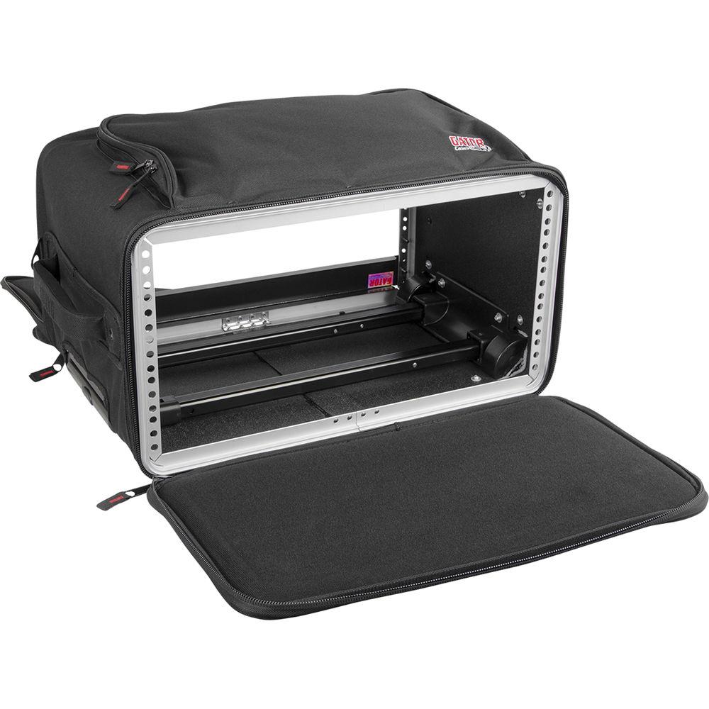 Gator Cases 4U Lightweight Rolling Rack Bag