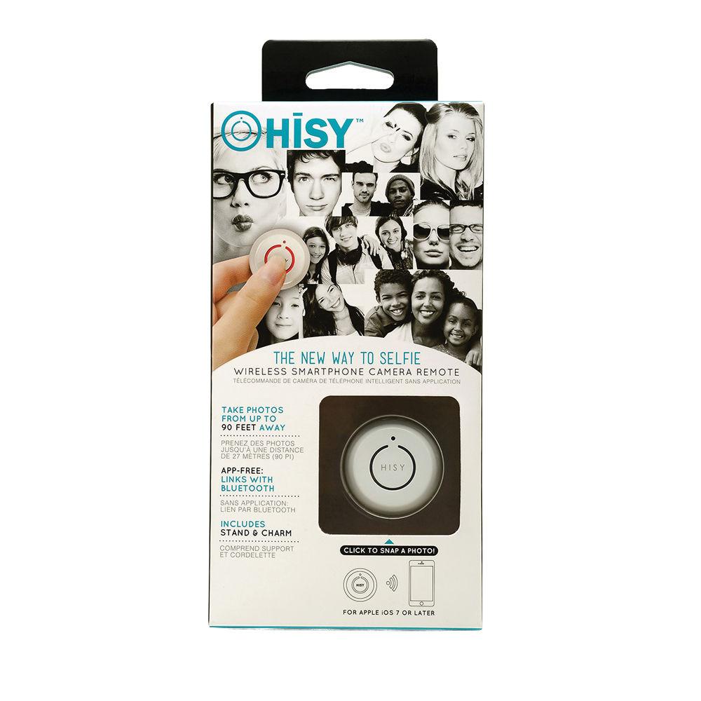 HISY Bluetooth Remote Camera Shutter with Stand for iOS
