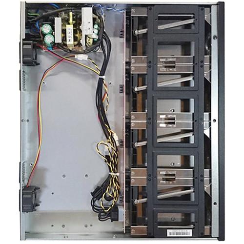 iStarUSA 1U 3.5" 4-Bay Tray-Less JBOD Storage Rackmount Chassis
