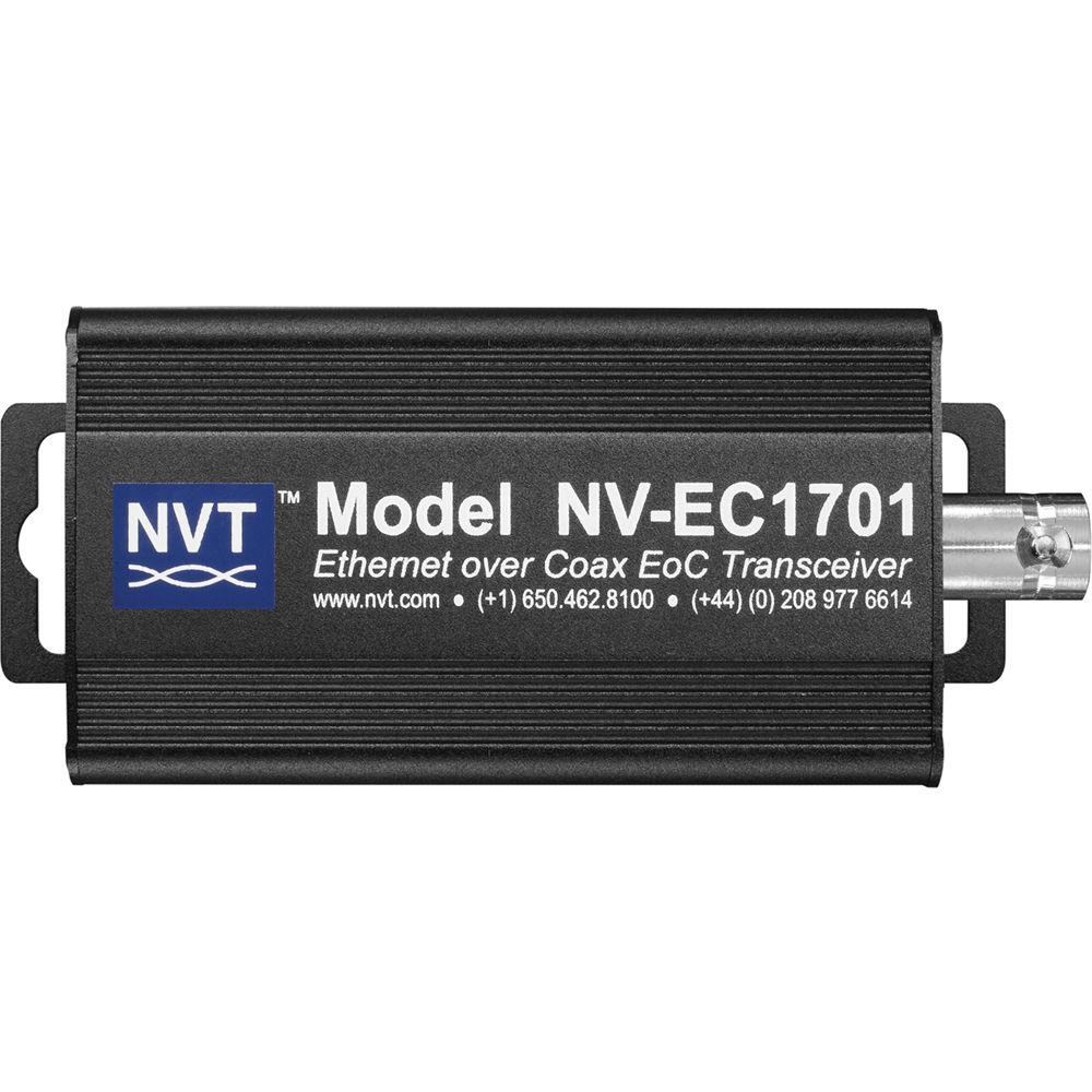 NVT EoC Ethernet over Coax Transceiver with PoE