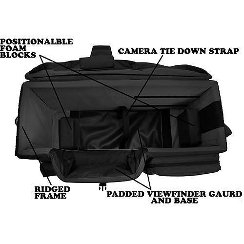 Porta Brace CC-HD20R Rolling Quick Draw Case