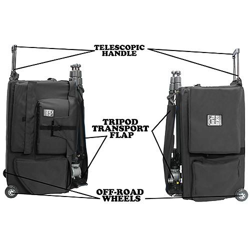 Porta Brace CC-HD20R Rolling Quick Draw Case