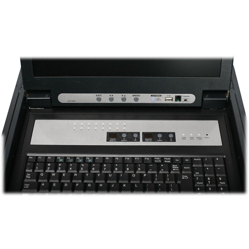 IOGEAR 16-Port 17" LCD Combo KVM Switch
