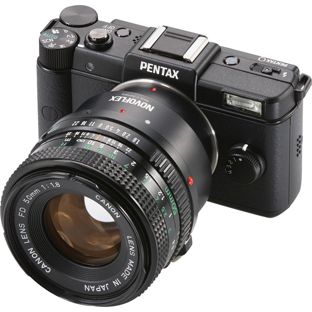 Novoflex Adapter for Canon FD Lenses to Pentax Q Cameras