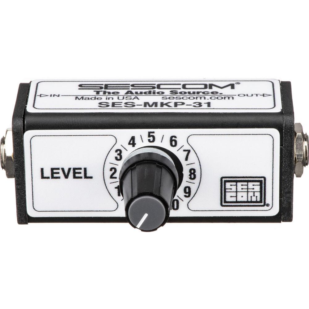 Sescom SES-MKP-31 Professional Single-Channel 1 4" Volume Control