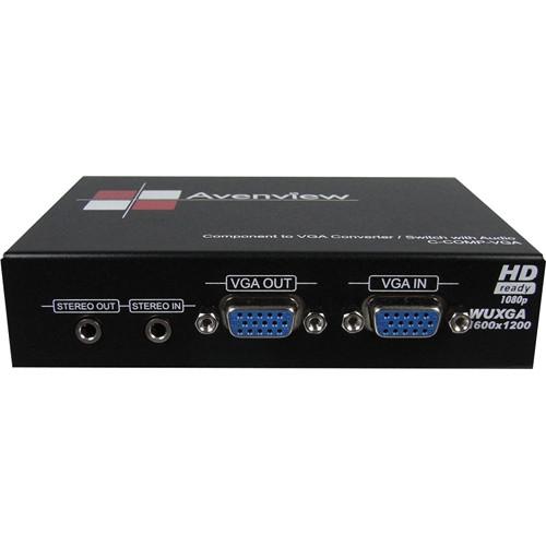 Avenview C-COMP-VGA Component to VGA Converter with Audio