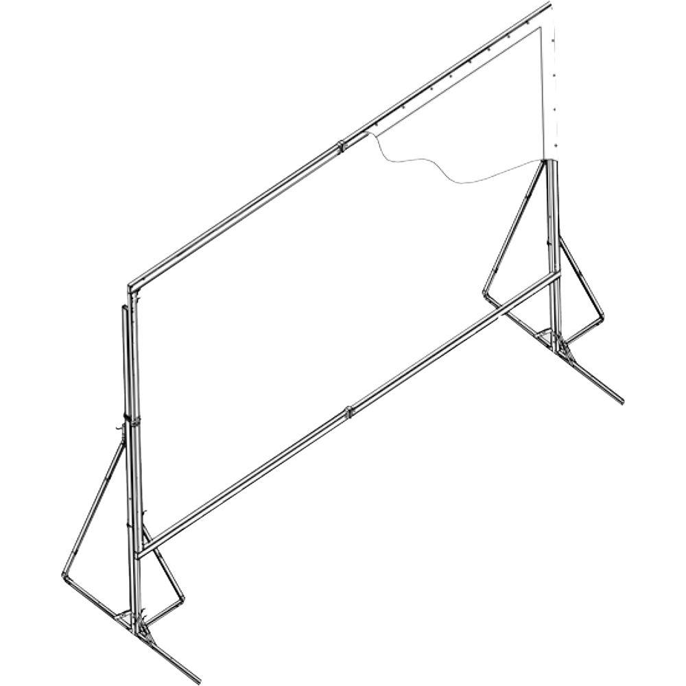 Da-Lite 88617HD Fast-Fold Deluxe Projection Screen