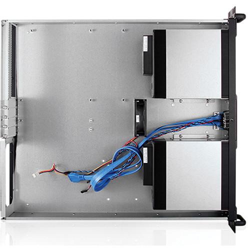 iStarUSA D-260HN 2U Compact 6 x 3.5" HDD Bay Trayless Hotswap microATX Chassis