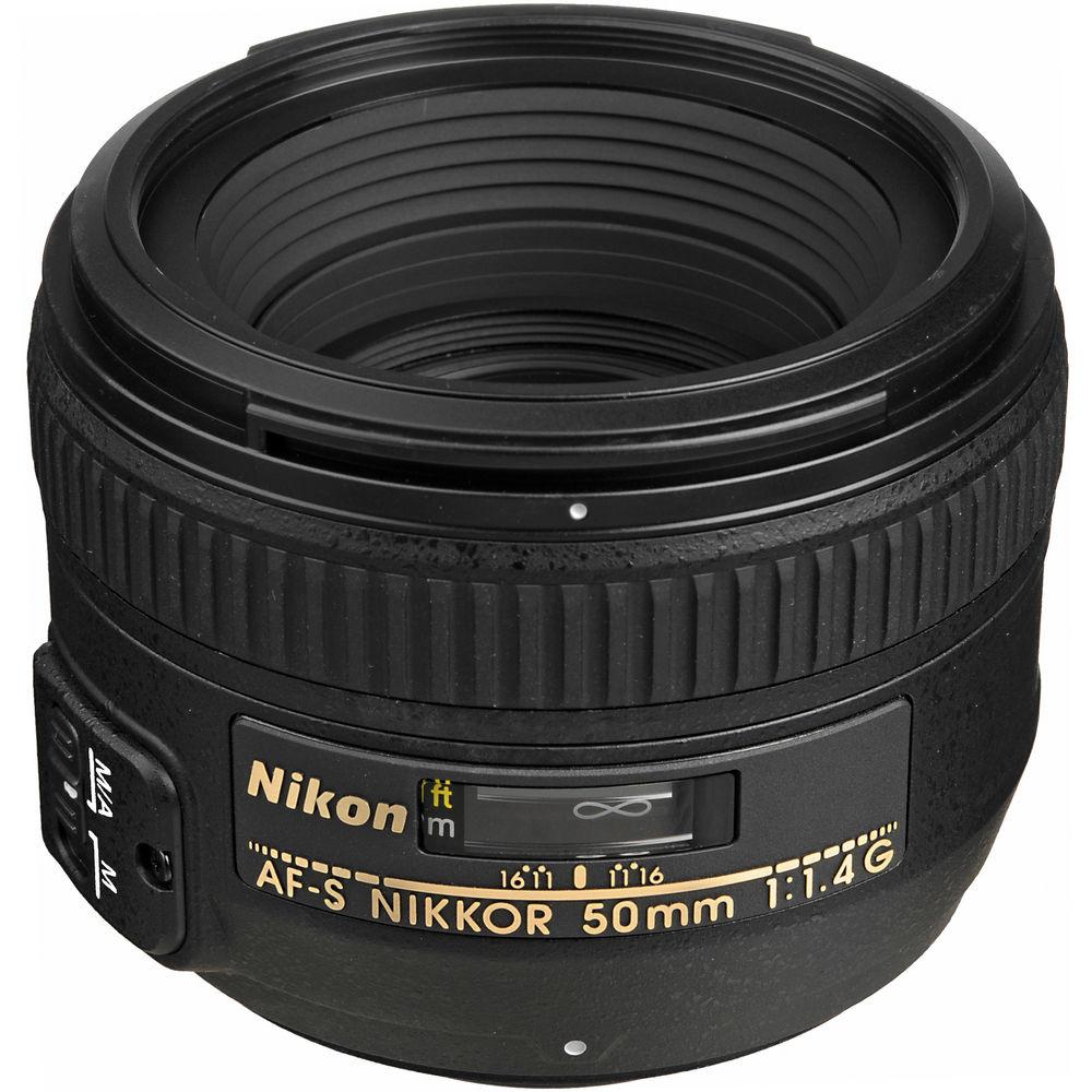 Nikon AF-S NIKKOR 50mm f 1.4G Lens - Refurbished
