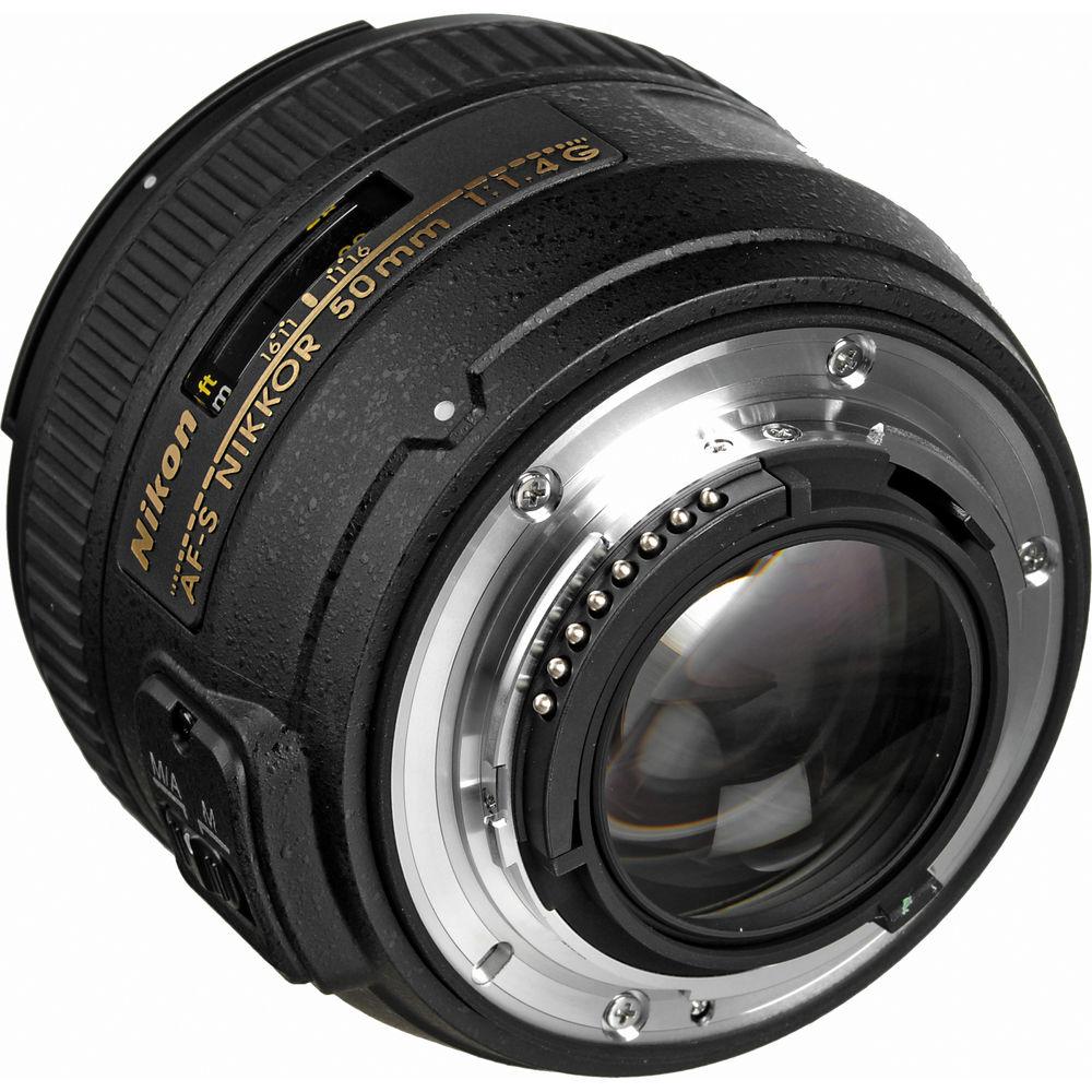 Nikon AF-S NIKKOR 50mm f 1.4G Lens - Refurbished