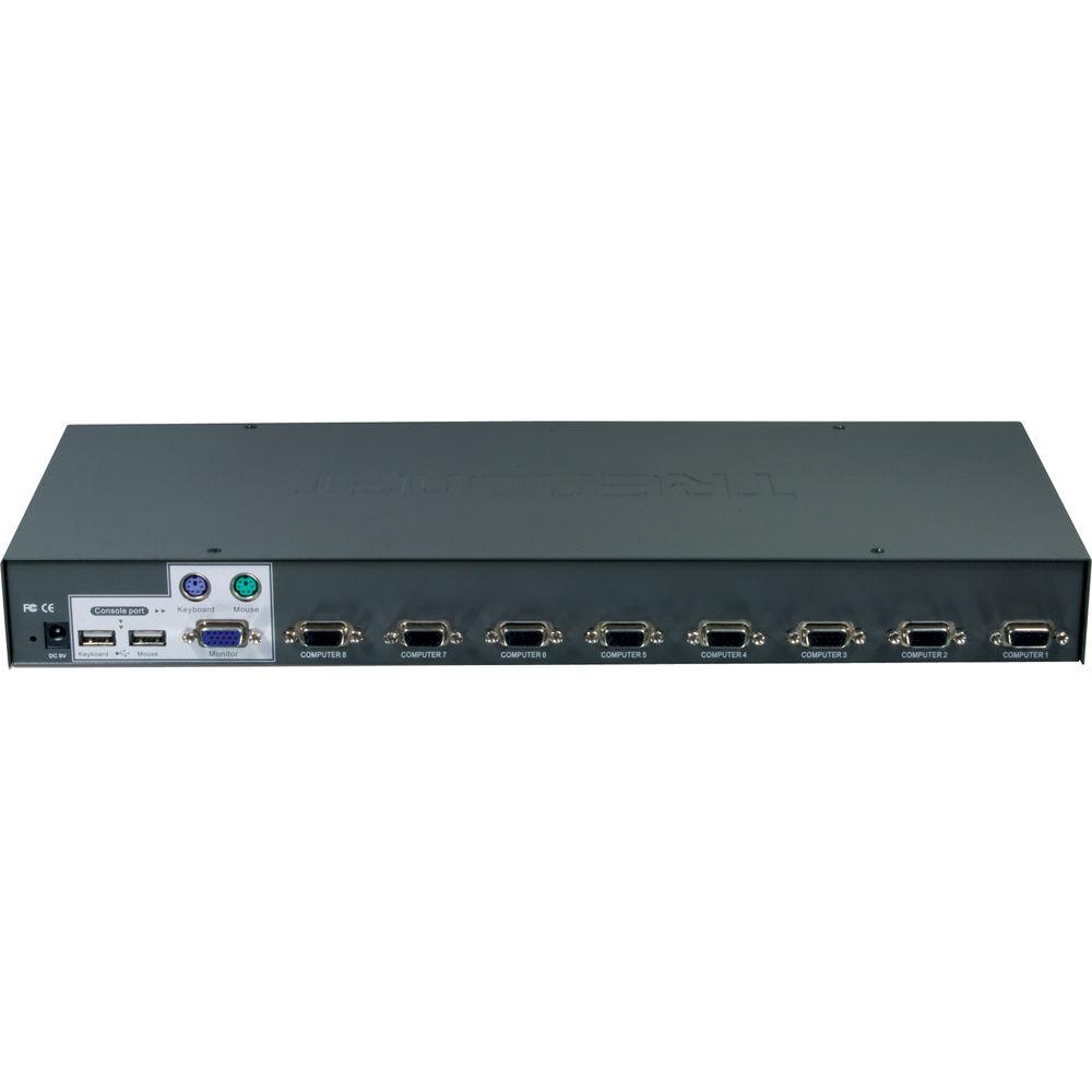 TRENDnet 8-Port USB PS 2 Rack Mount KVM Switch