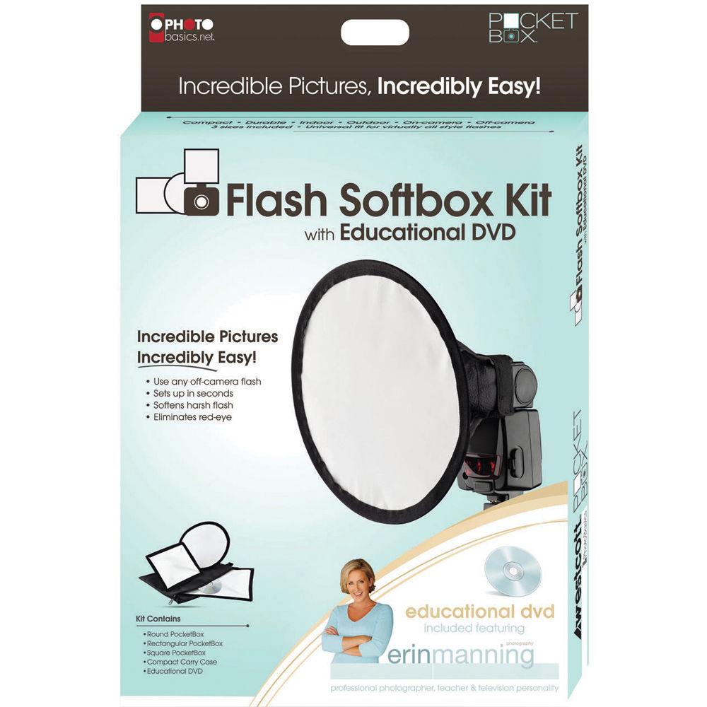 Westcott Erin Manning PocketBox Educational Flash Softbox Kit