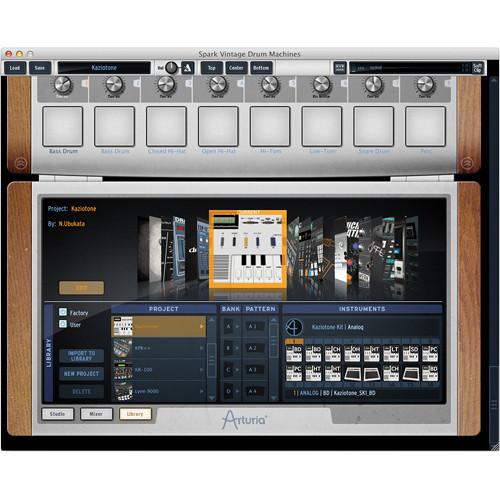 Arturia SPARK Vintage - Virtual Drum Machine