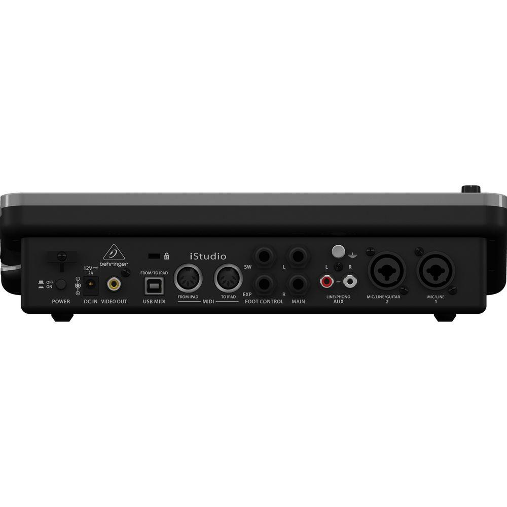 Behringer iStudio iS202 Professional iPad Docking Station with Audio, Video, and MIDI Connectivity
