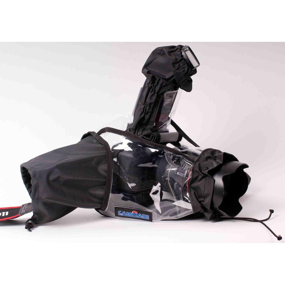 camRade wetSuit DSLR Rain Cover for Select Cameras with Attached Lens