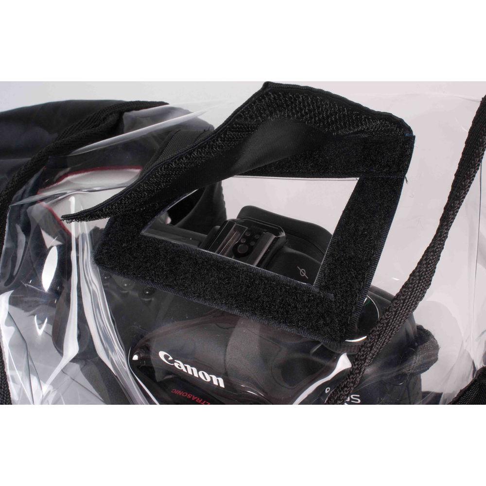 camRade wetSuit DSLR Rain Cover for Select Cameras with Attached Lens