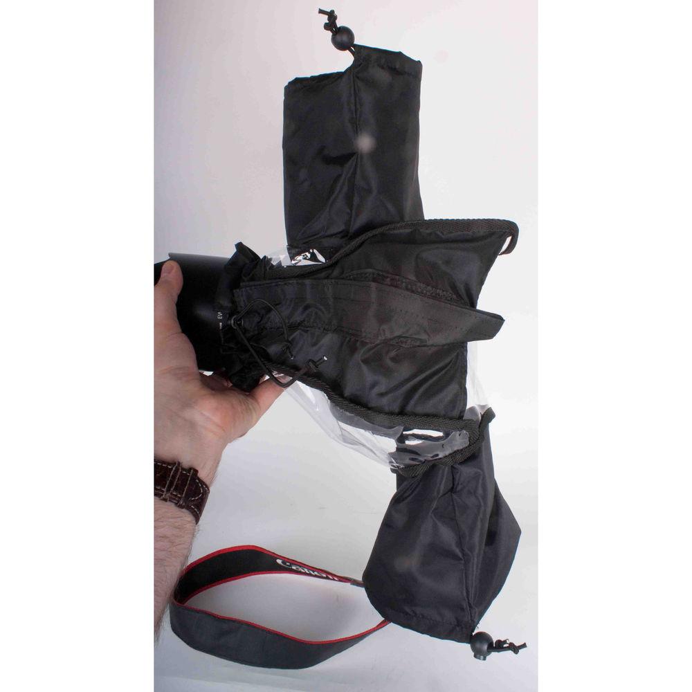 camRade wetSuit DSLR Rain Cover for Select Cameras with Attached Lens