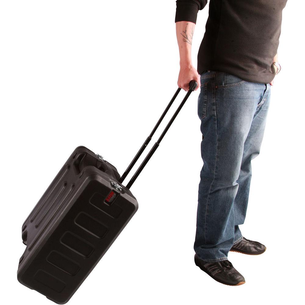 Gator Cases Pro-Series Roto-molded 4U 19.25" Deep Rack Case