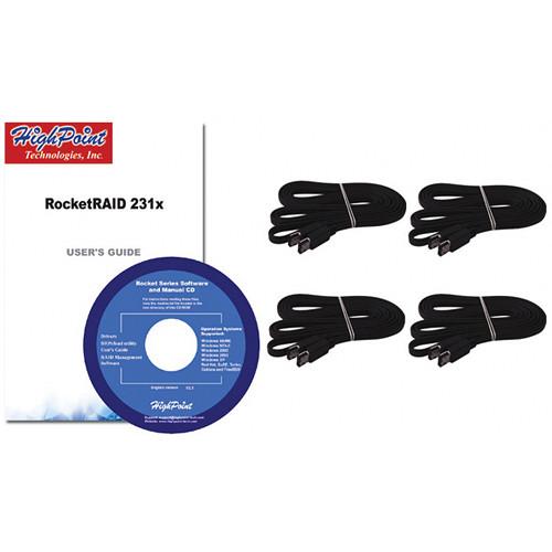 HighPoint Rocket SATA 3 Gbps 4 Port eSATA PCI Express x4 RAID HBA