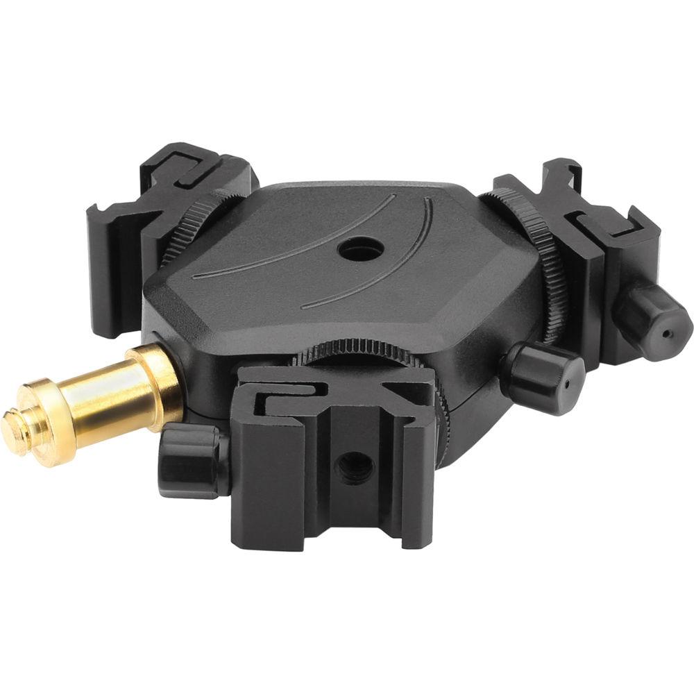 Impact FA-330L Adjustable Locking Triple Flash Adapter with Umbrella Socket