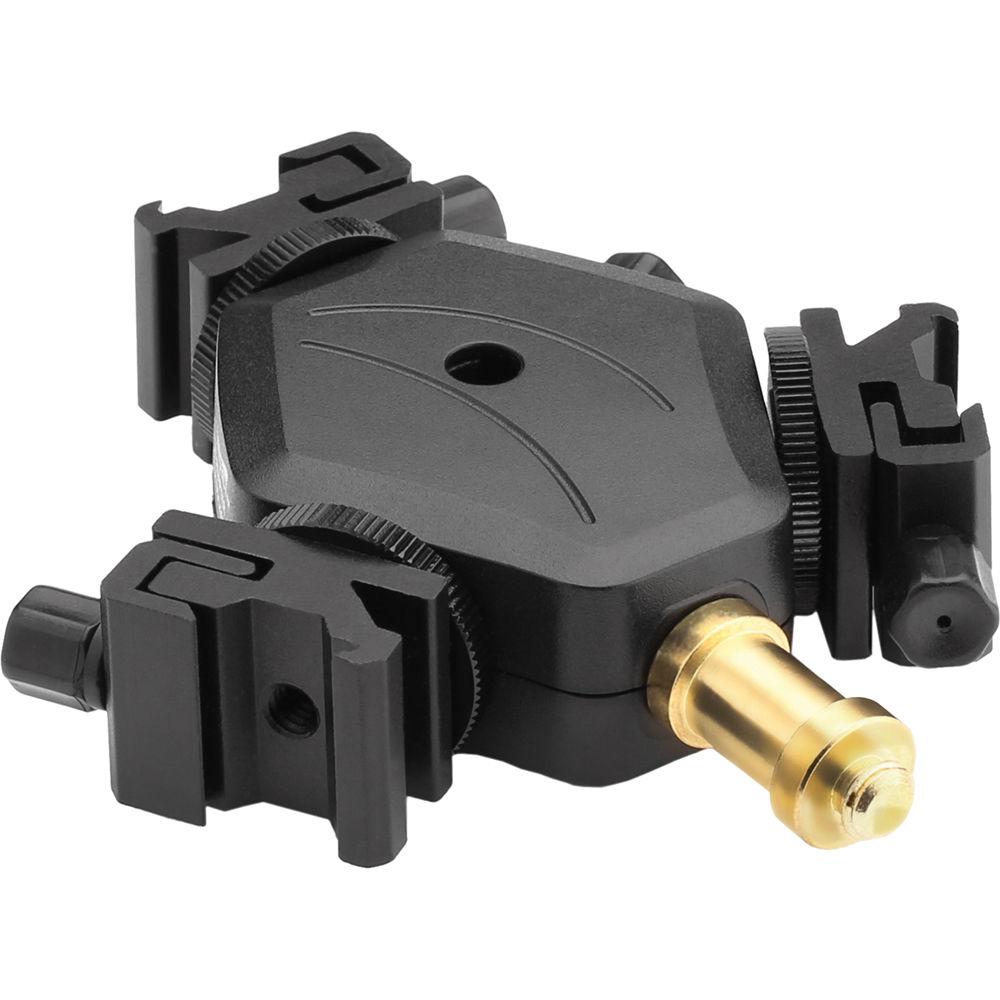 Impact FA-330L Adjustable Locking Triple Flash Adapter with Umbrella Socket