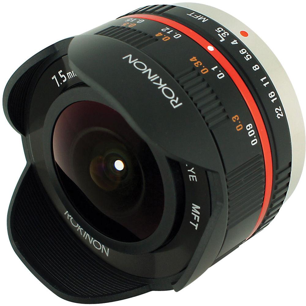 Rokinon 7.5mm f 3.5 Ultra Wide-Angle Fisheye Lens for Micro 4 3