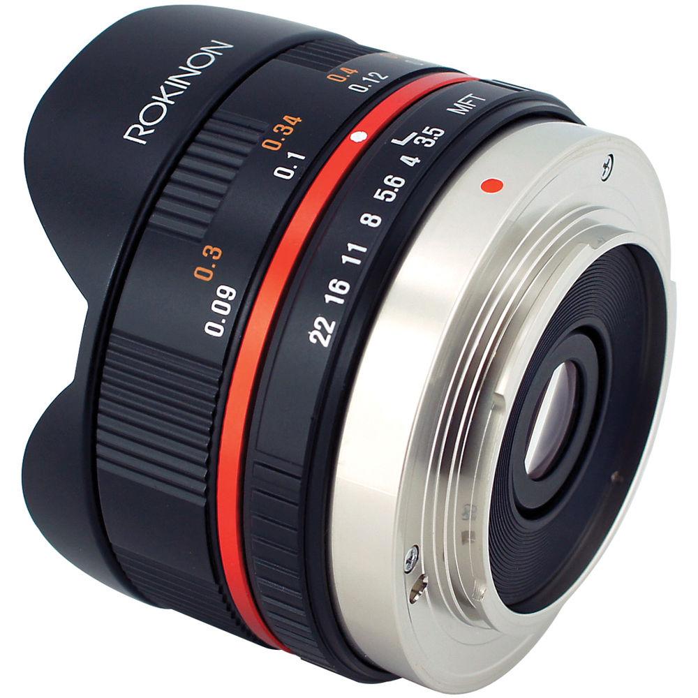 Rokinon 7.5mm f 3.5 Ultra Wide-Angle Fisheye Lens for Micro 4 3