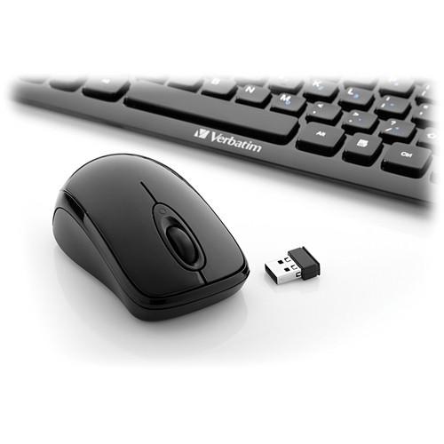 Verbatim Mini Wireless Slim Keyboard and Mouse