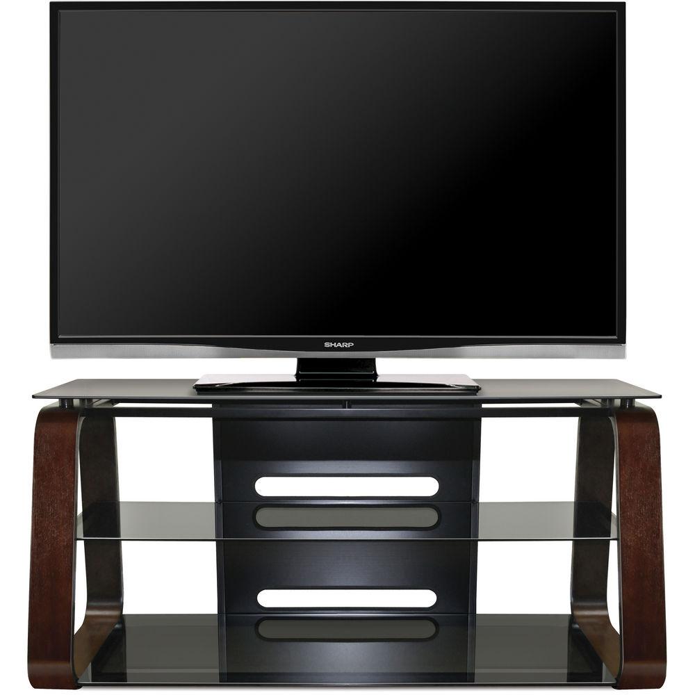 Bell'O Curved Wood Flat Panel Audio Video System, Bell'O, Curved, Wood, Flat, Panel, Audio, Video, System