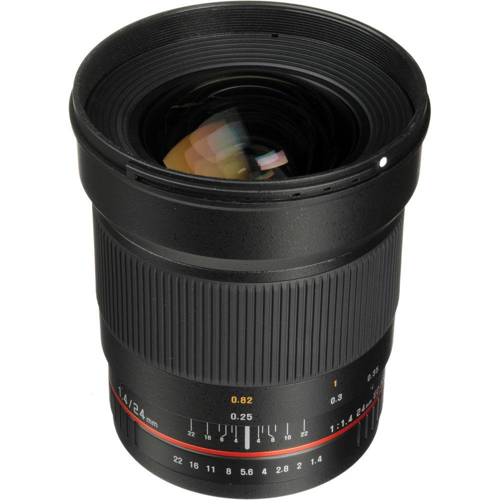 Bower 24mm f 1.4 Wide-Angle Lens for Sony A Mount Cameras