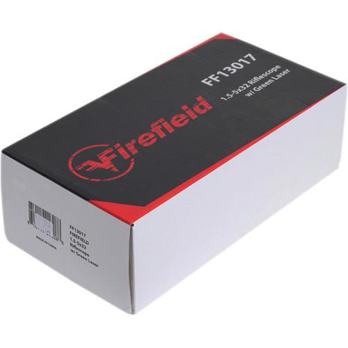 Firefield 1.5-5x32 Riflescope with Green Laser