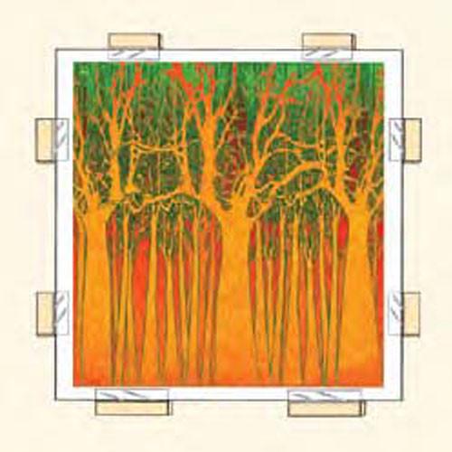 Lineco 4.0" See-Thru Mounting Strips