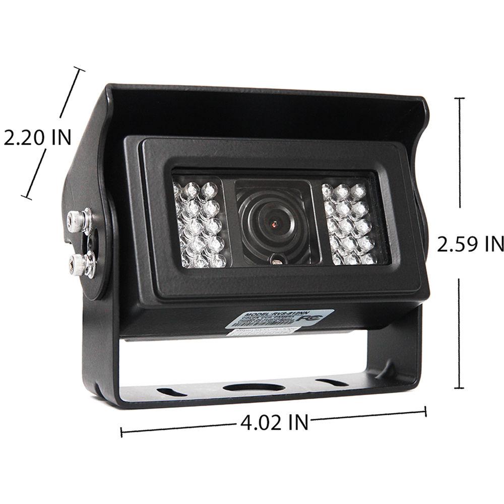 Rear View Safety RVS-812 120° Heated Camera with 28 IR Illuminators