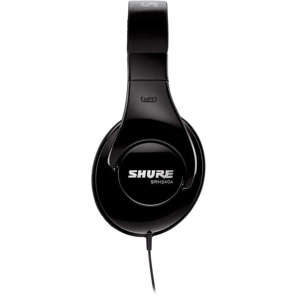 Shure SRH240A Professional Around-Ear Stereo Headphones
