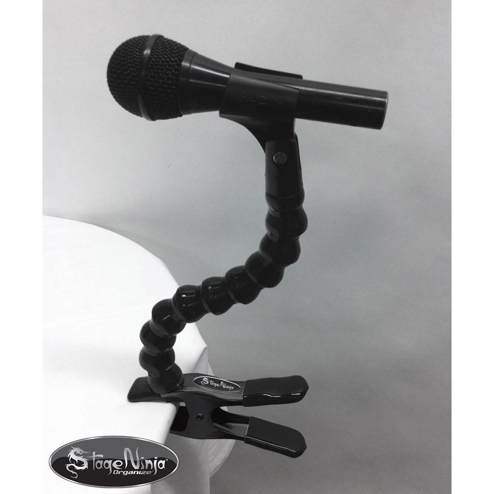 Stage Ninja Scorpion Gooseneck Mount for Microphone