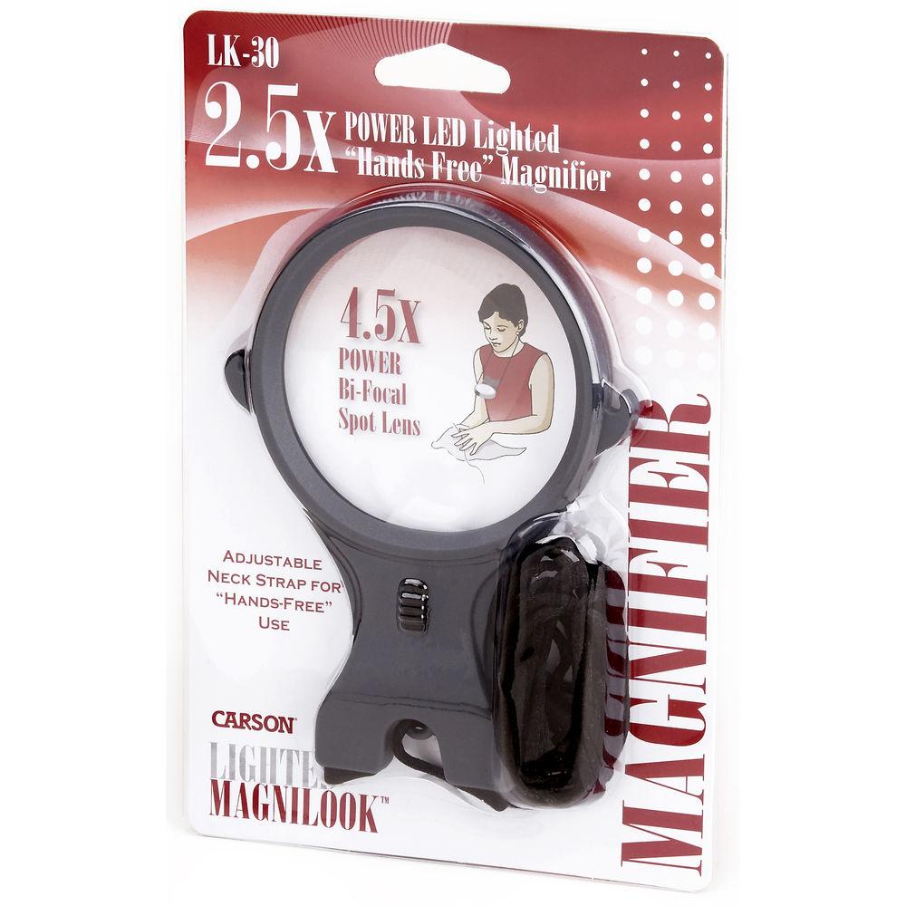 Carson LK-30 Lighted MagniLook Magnifier