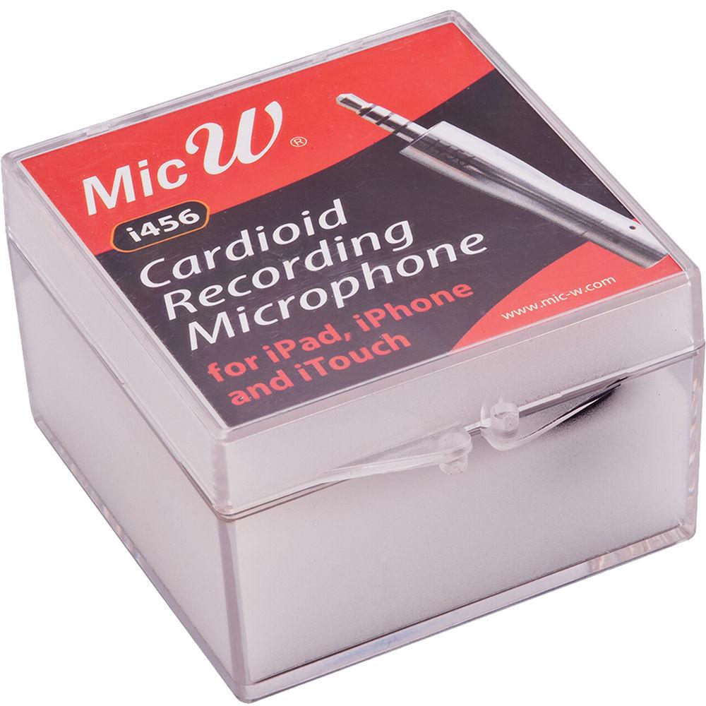 MicW i456 Cardioid Recording Microphone for iPad, iPhone and iPod touch