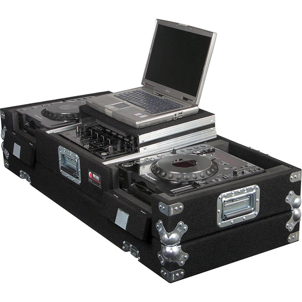 Odyssey Innovative Designs CGS12CDJ Glide Style Carpeted Covered CD Coffin