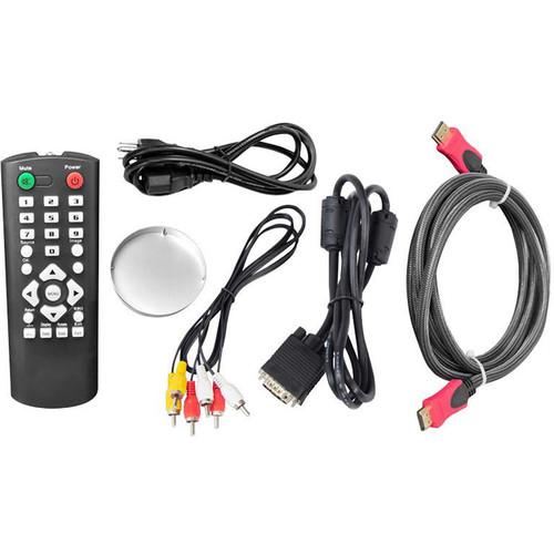 Pyle Pro PRJLE55 High-Definition LED Widescreen Projector